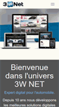 Mobile Screenshot of 3wnet.fr