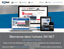 Tablet Screenshot of 3wnet.fr